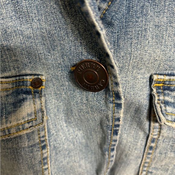 Vintage Pierre Cardin cropped jean jacket - Picture 5 of 10